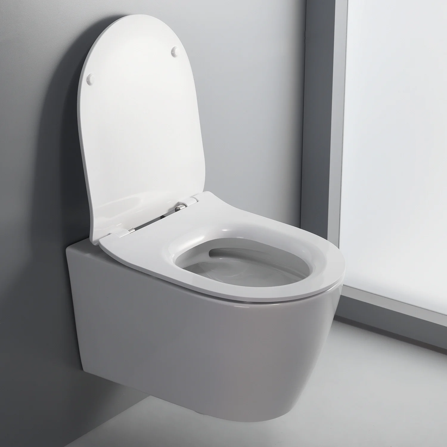 Kronenbach Tube Wand-WC spülrandlos Komplettset slim Bild 3