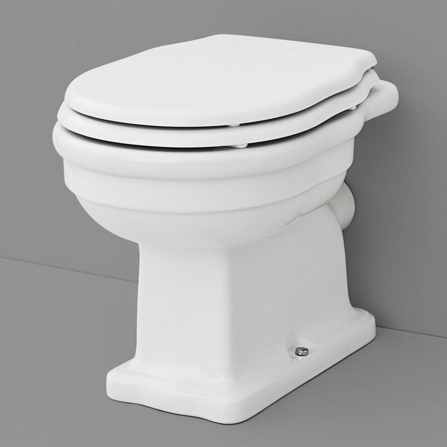 Kronenbach Iota 2.0 Stand-WC Tiefspüler mit Abgang waagerecht inkl. WC-Sitz