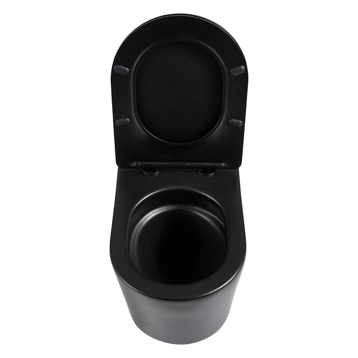 Kronenbach Tube Wand-WC spülrandlos mit Rotationsspülung und WC-Sitz Bild 10