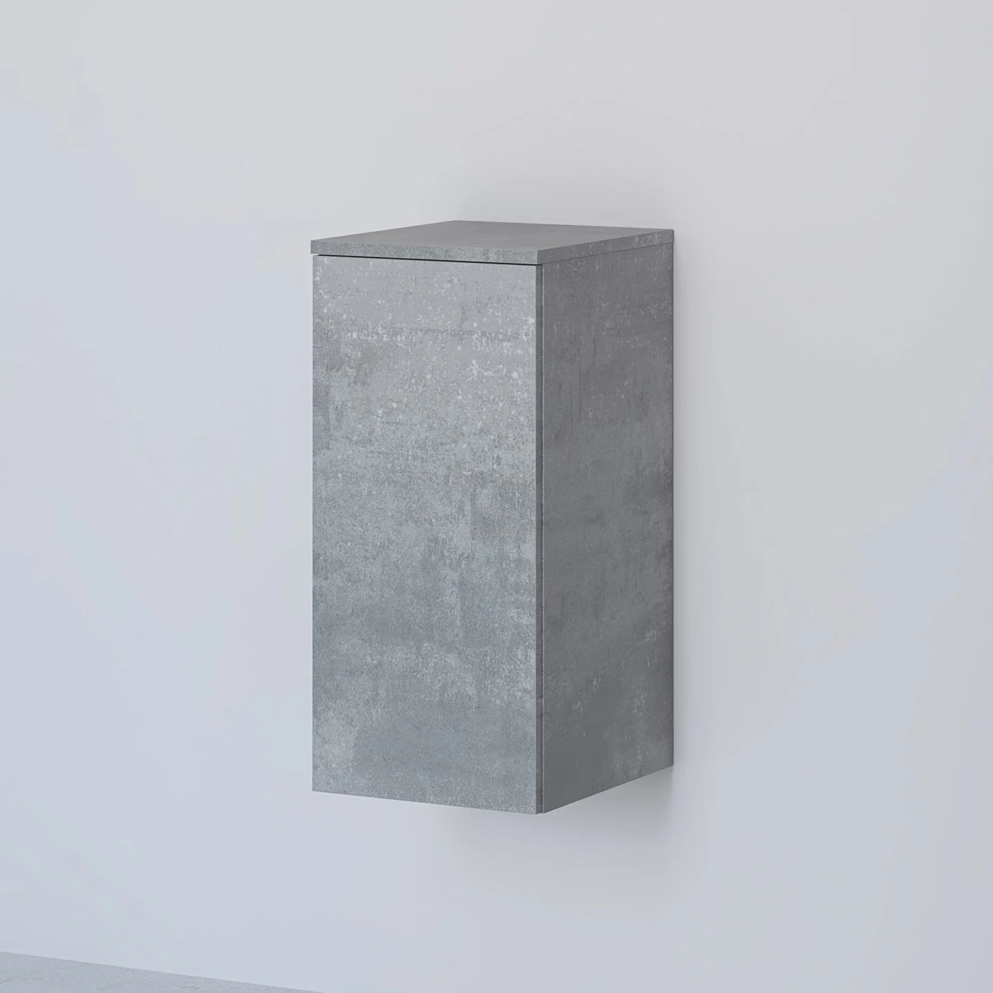 Kronenbach Cube Highboard 30 x 64,6 cm, 1 Tür, Anschlag links, mit TIP-ON