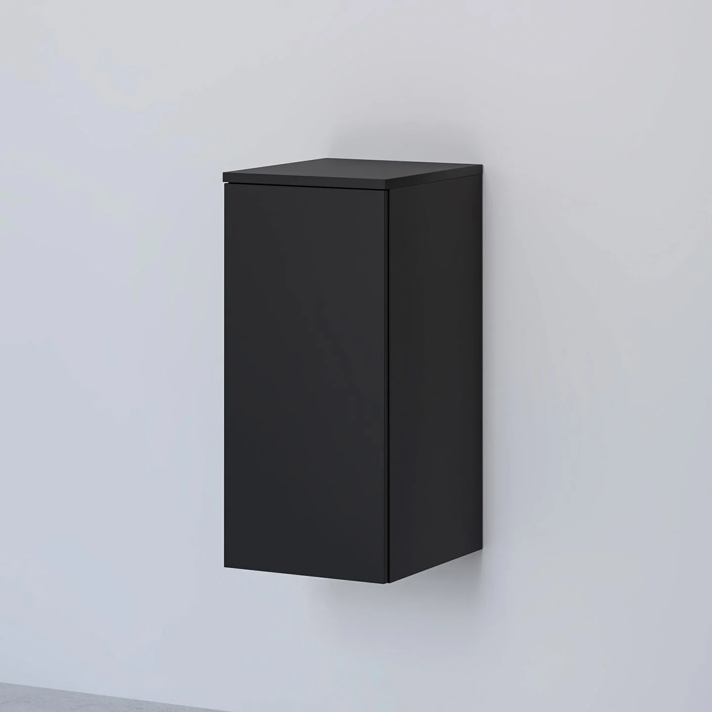 Kronenbach Cube Highboard 30 x 64,6 cm, 1 Tür, Anschlag links, mit TIP-ON