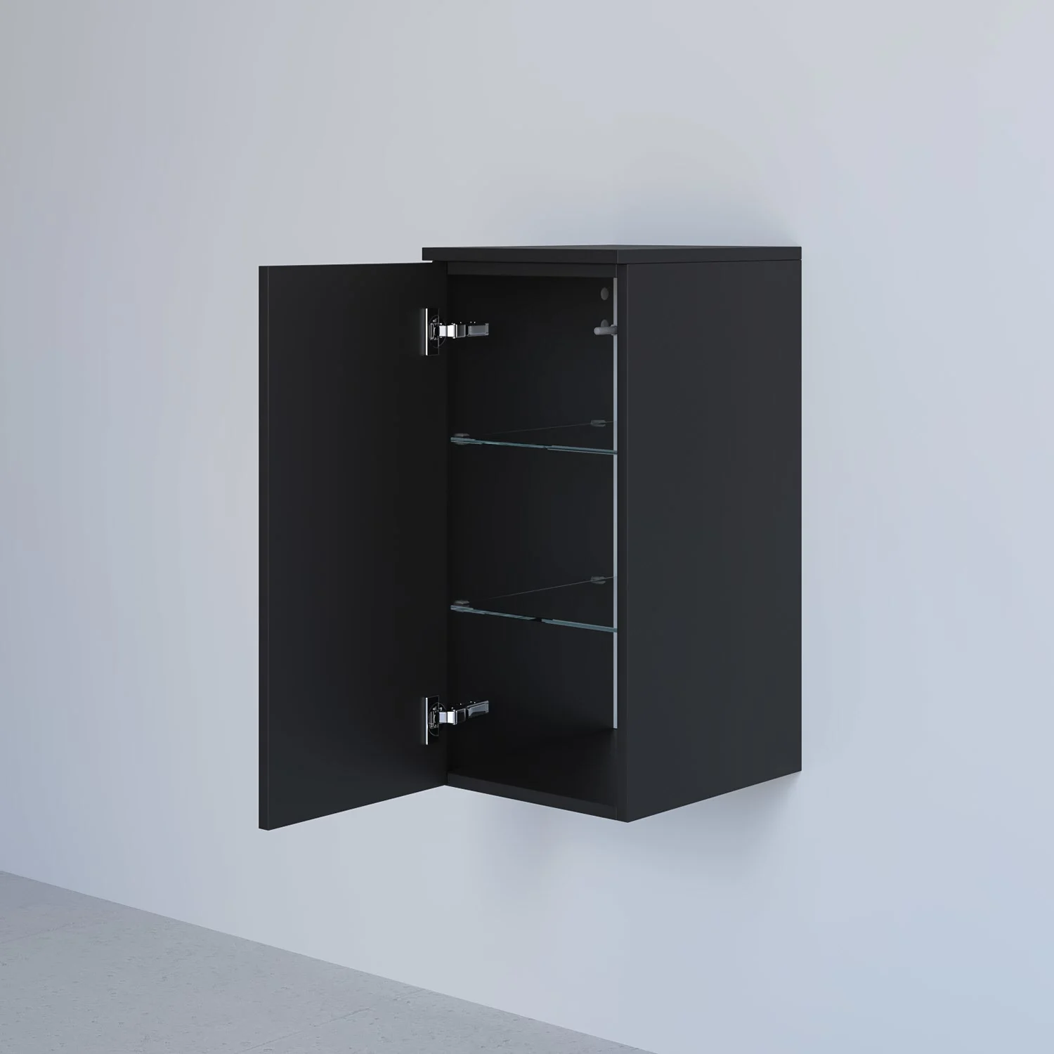 Kronenbach Cube Highboard 30 x 64,6 cm, 1 Tür, Anschlag links, mit TIP-ON Bild 2