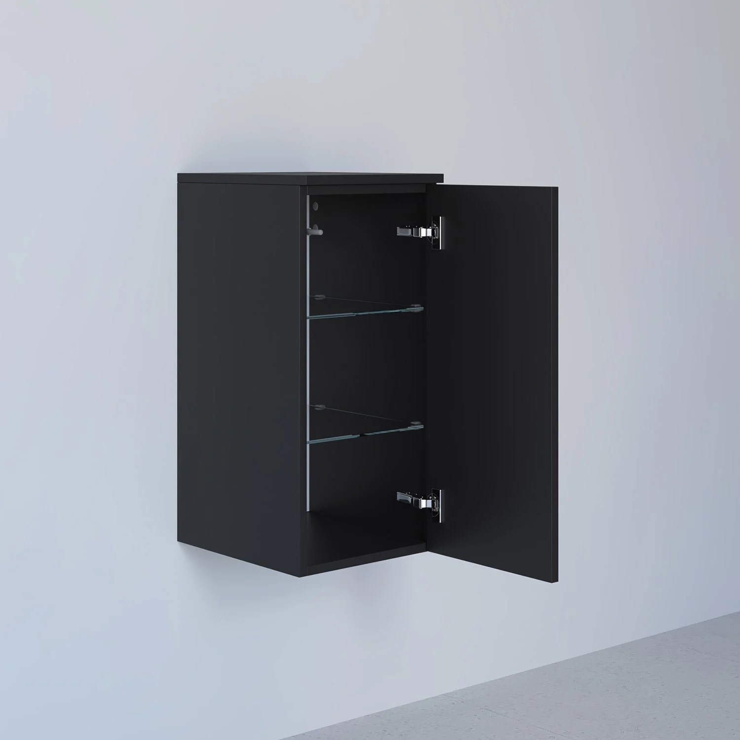 Kronenbach Cube Highboard 30 x 64,6 cm, 1 Tür, Anschlag rechts, mit TIP-ON Bild 2