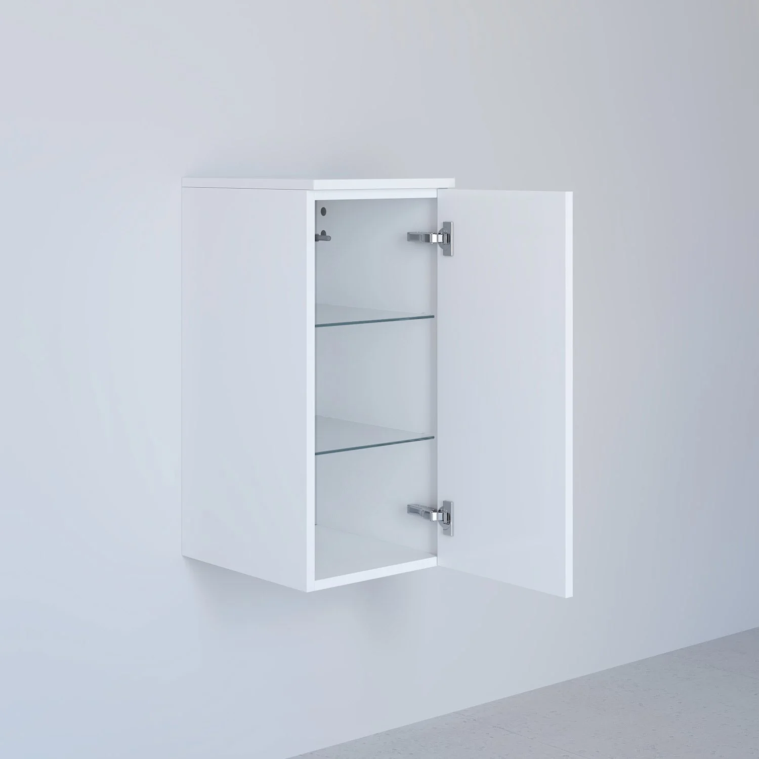 Kronenbach Cube Highboard 30 x 64,6 cm, 1 Tür, Anschlag rechts, mit TIP-ON Bild 2