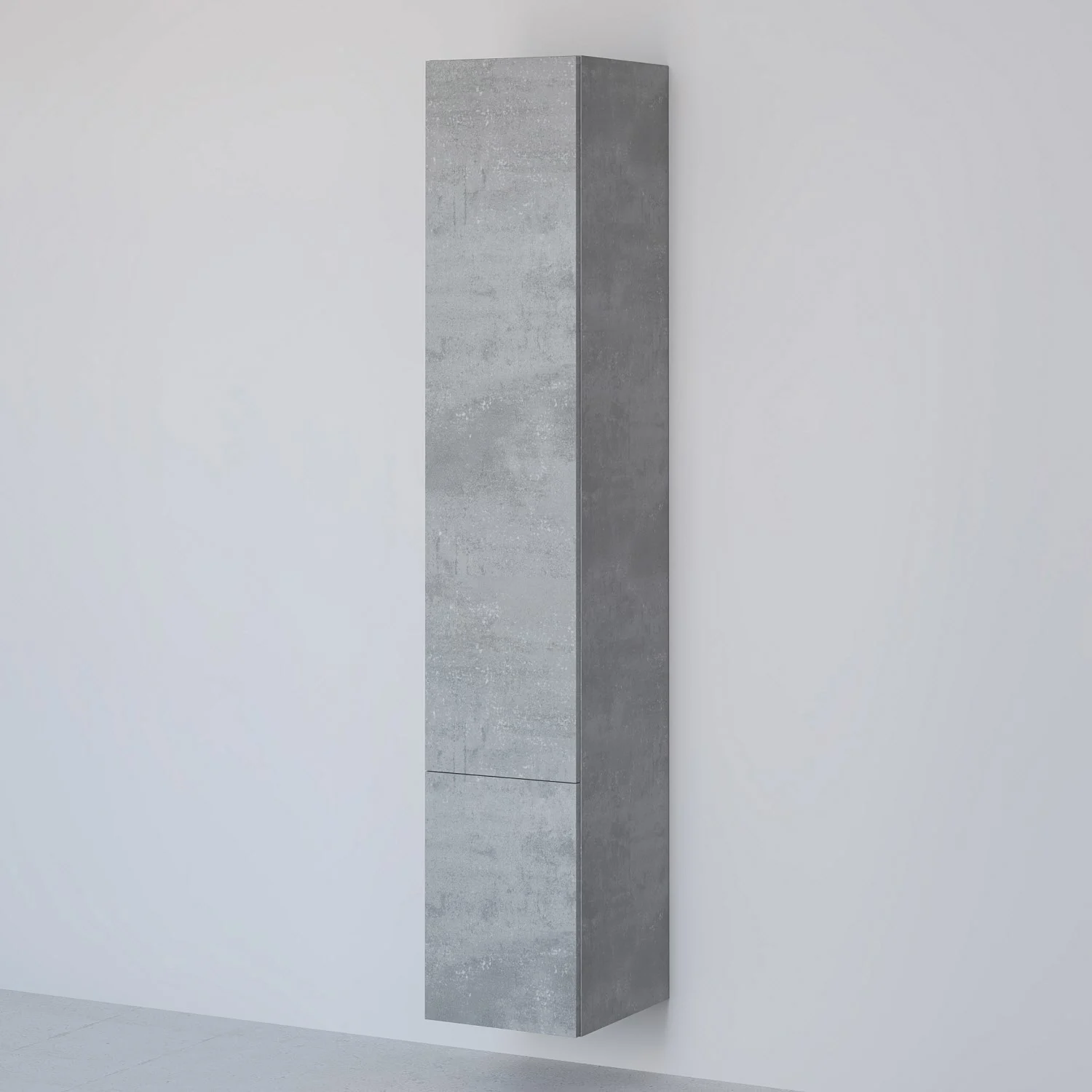 Kronenbach Cube Hochschrank 30 x 168 cm, 2 Türen, Anschlag links, mit TIP-ON