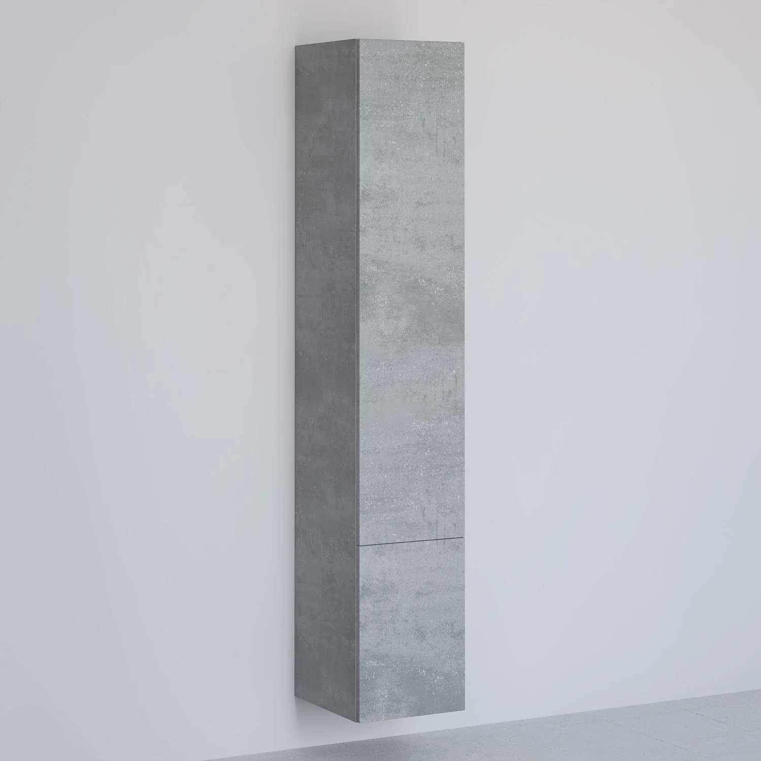 Kronenbach Cube Hochschrank 30 x 168 cm, 2 Türen, Anschlag rechts, mit TIP-ON