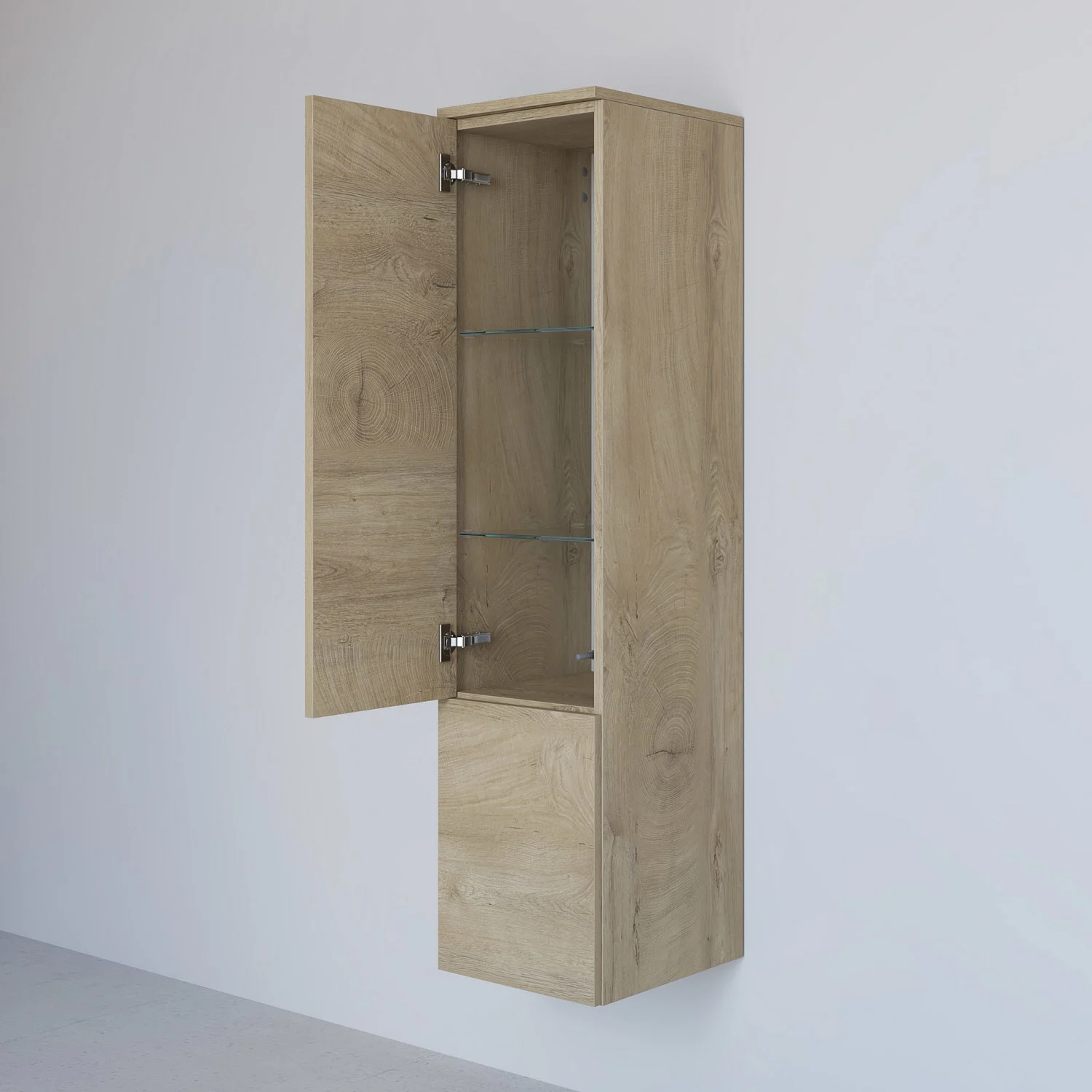 Kronenbach Cube Maxiboard 30 x 127,6 cm, 2 Türen, Anschlag links, mit TIP-ON Bild 2