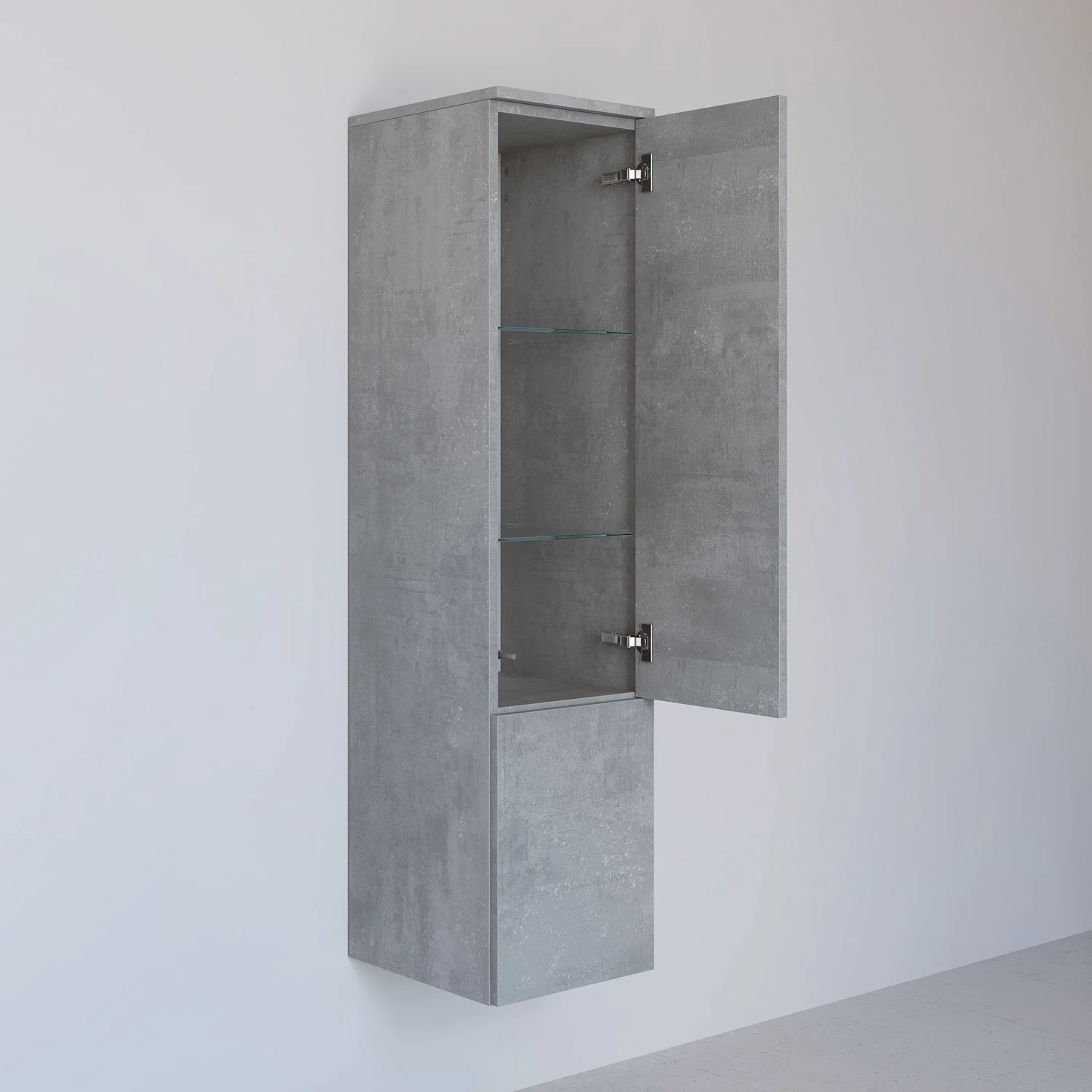 Kronenbach Cube Maxiboard 30 x 127,6 cm, 2 Türen, Anschlag rechts, mit TIP-ON Bild 2