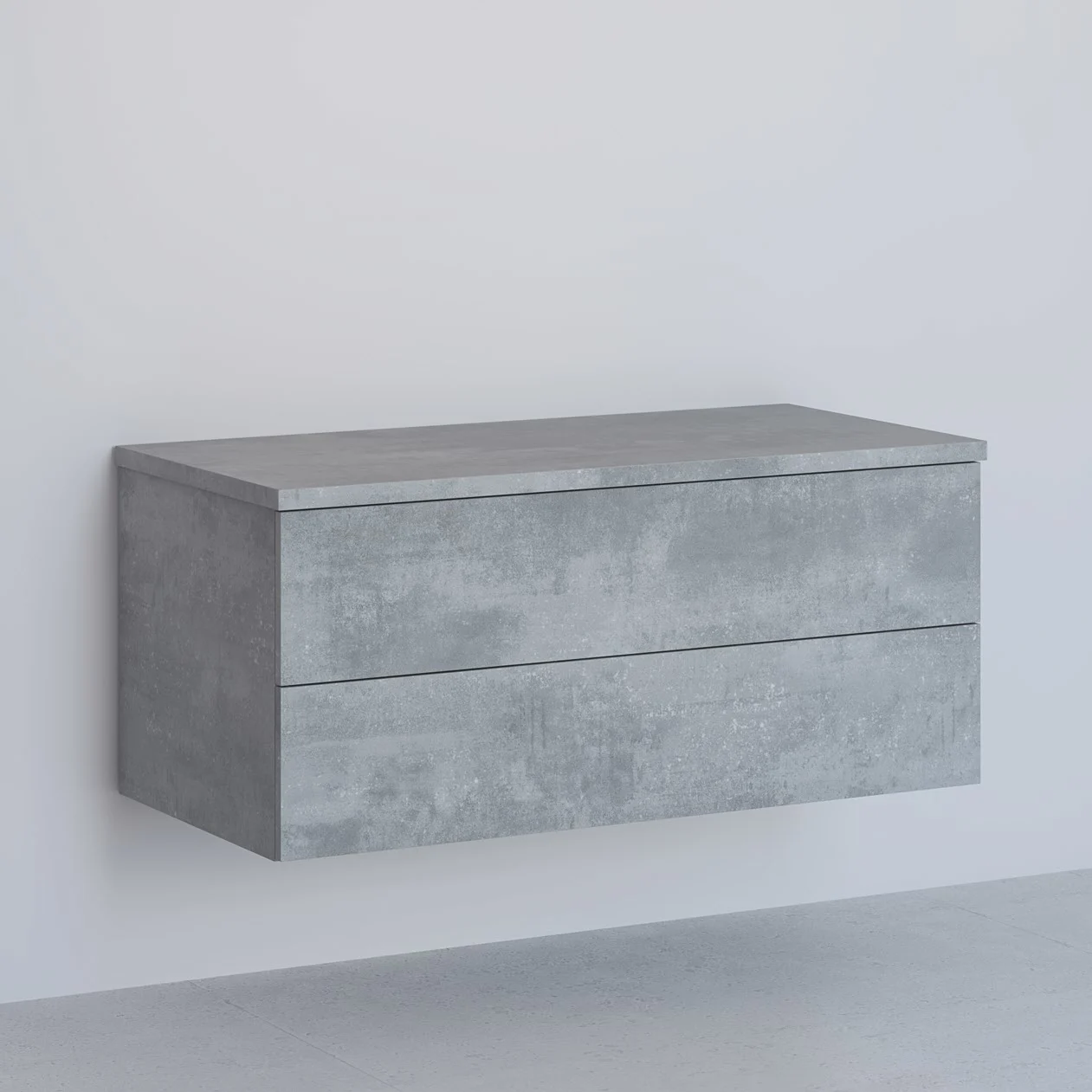 Kronenbach Cube Sideboard 101 cm mit 2 Auszügen und TIP-ON