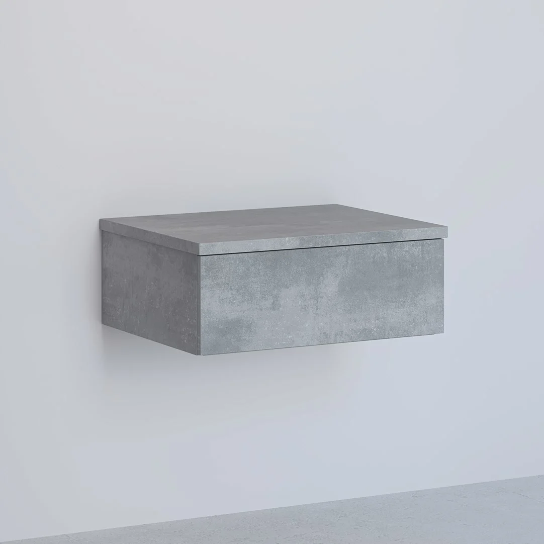 Kronenbach Cube Sideboard 61 cm mit 1 Auszug und TIP-ON