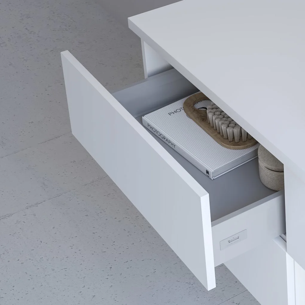 Kronenbach Cube Sideboard 61 cm mit 1 Auszug und TIP-ON Bild 2