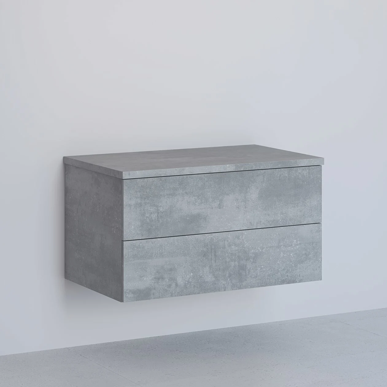 Kronenbach Cube Sideboard 81 cm mit 2 Auszügen und TIP-ON