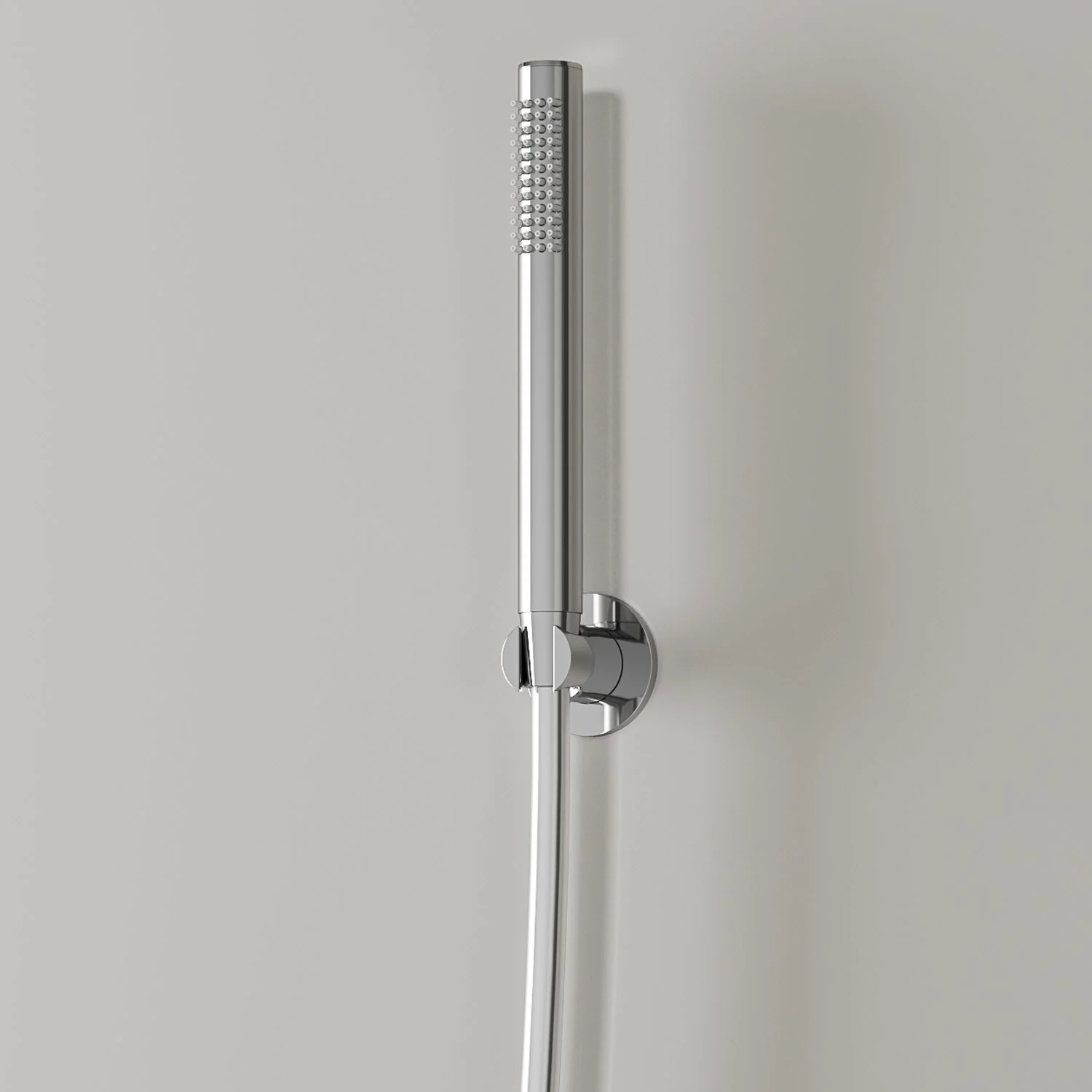 Kronenbach Wannenset 3 mit Stabhandbrause rund und Brausehalter