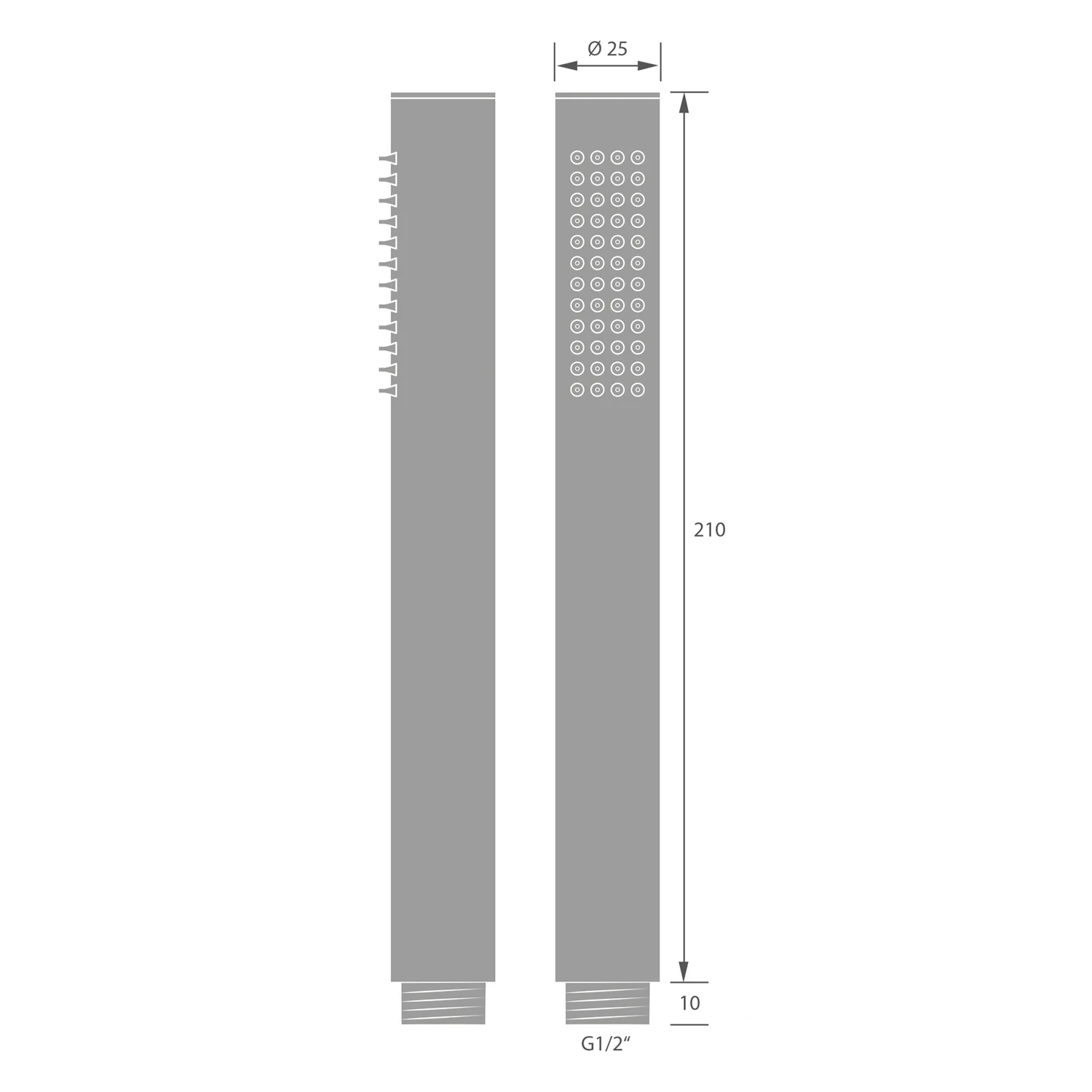 Kronenbach SUPRA STICK 2.0 Stabhandbrause Bild 2