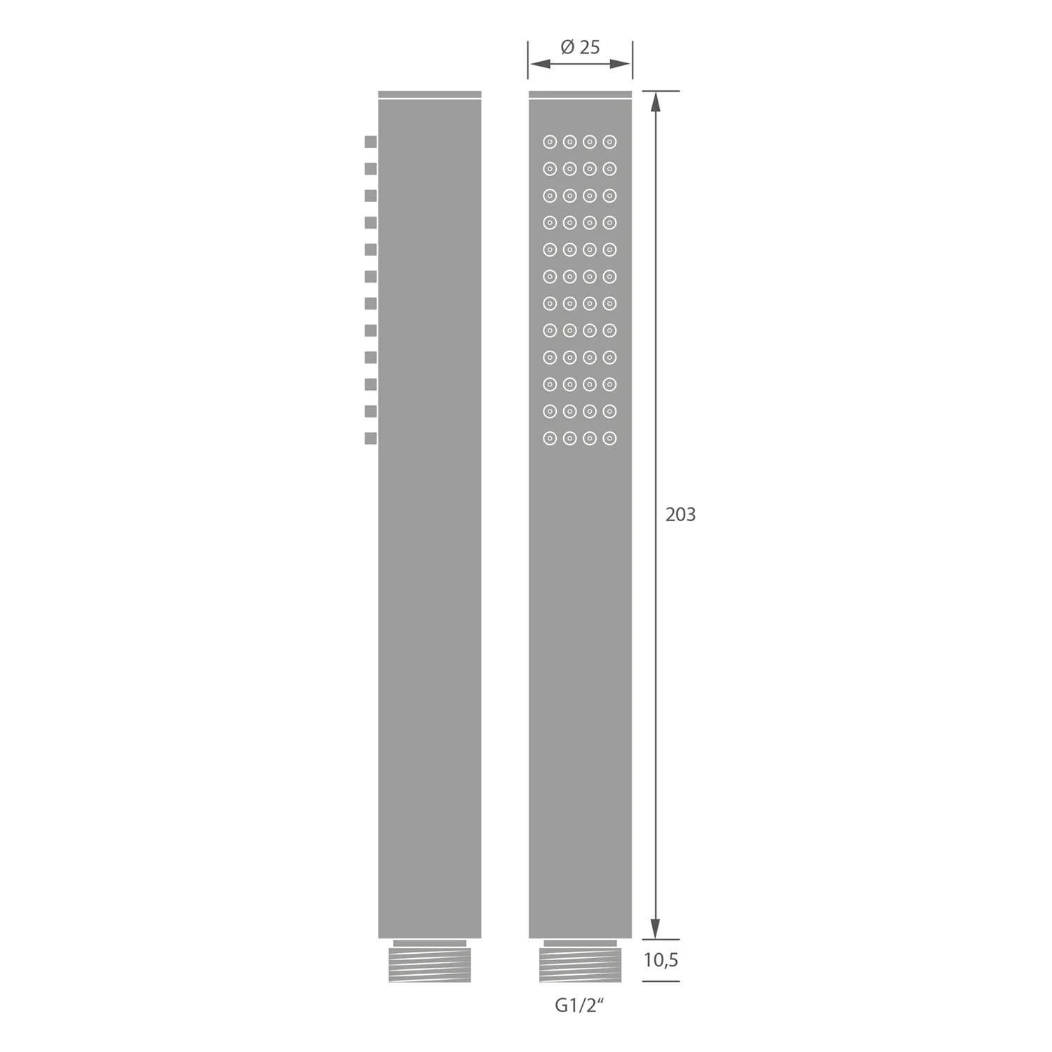Kronenbach SUPRA STICK 2.0 Stabhandbrause Bild 2
