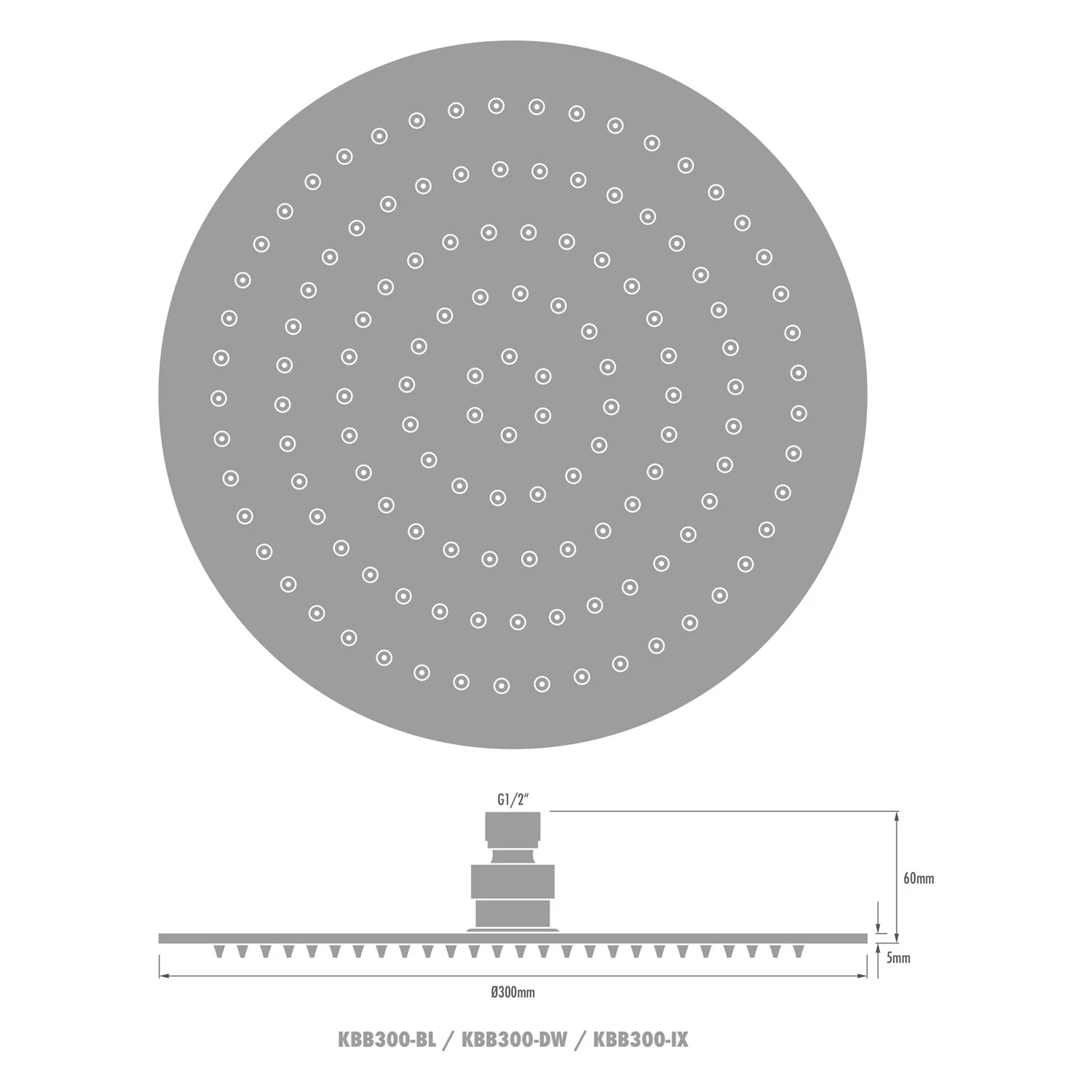 Kronenbach SUPRA 2.0 Kopfbrause Ø 30 cm Bild 2