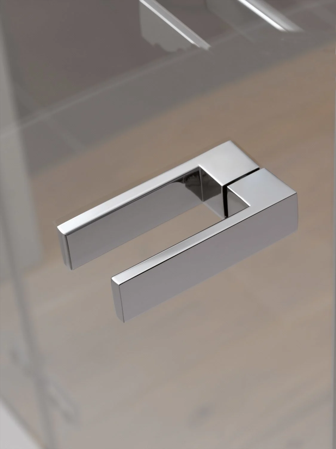 Kronenbach Turn Eckdusche Pendeltür 2-teilig, 90 x 200 cm, Schenkel links Bild 4