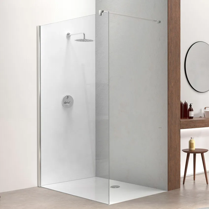 Kronenbach Turn Walk-In Trennwand, 120 x 200 cm, Anschlag links