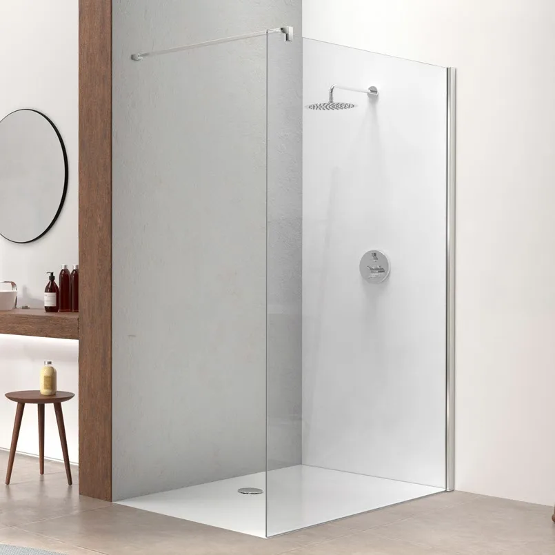 Kronenbach Turn Walk-In Trennwand, 80 x 200 cm, Anschlag rechts