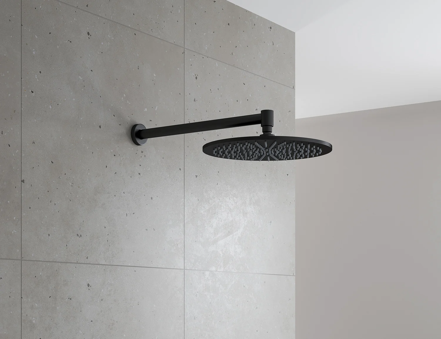 Kronenbach Lima 2.0 Black Duschsystem Unterputz, Einhebelmischer mit Umsteller, rund Bild 4