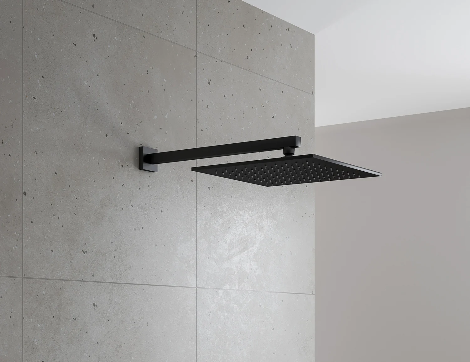 Kronenbach Quara 3.0 Black Duschsystem Unterputz, Einhebelmischer mit Umsteller, eckig Bild 4