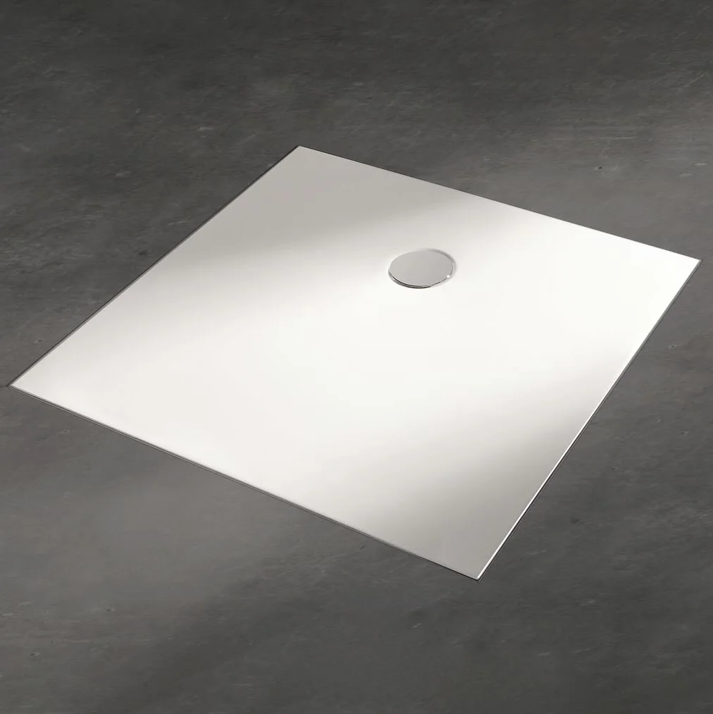 Kronenbach Cube Mineralguss-Duschwanne 80 x 80 cm