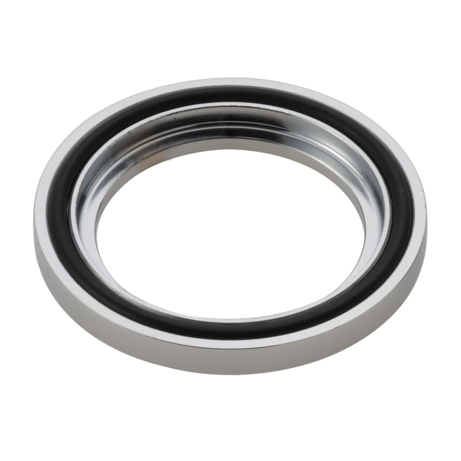 Widok wyciętego pierścienia ozdobnego zamiennego w wyglądzie chromowanym, Kronenbach