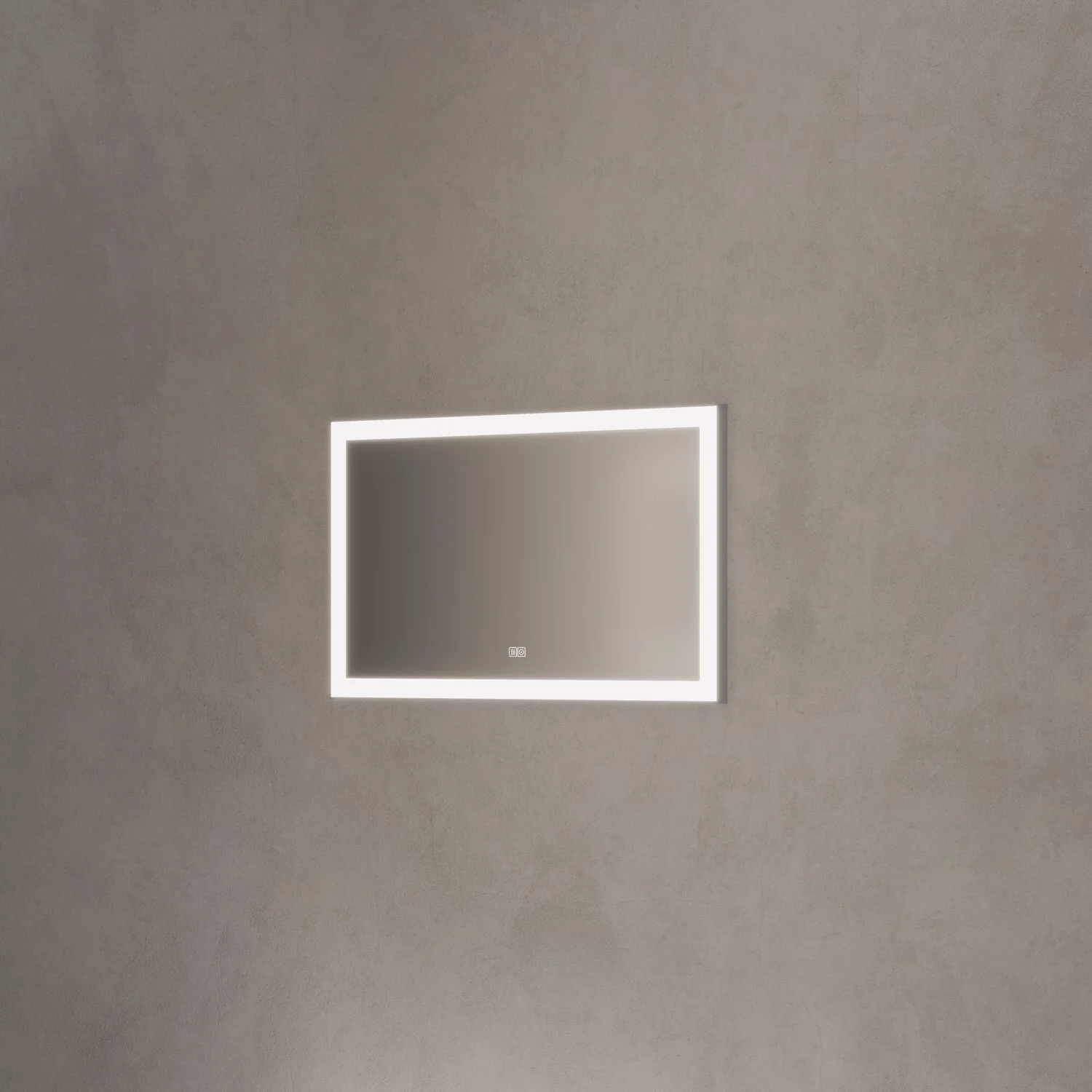 Kronenbach Day Badspiegel 100 x 60 cm mit dimmbarer LED-Beleuchtung und Antibeschlag Bild 2