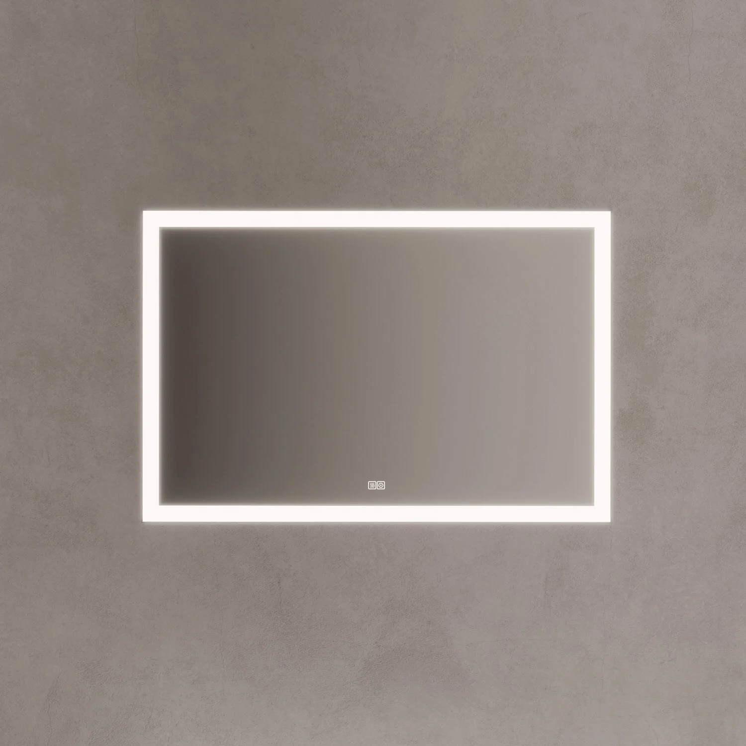 Kronenbach Day Badspiegel 120 x 80 cm mit LED-Beleuchtung und Antibeschlag