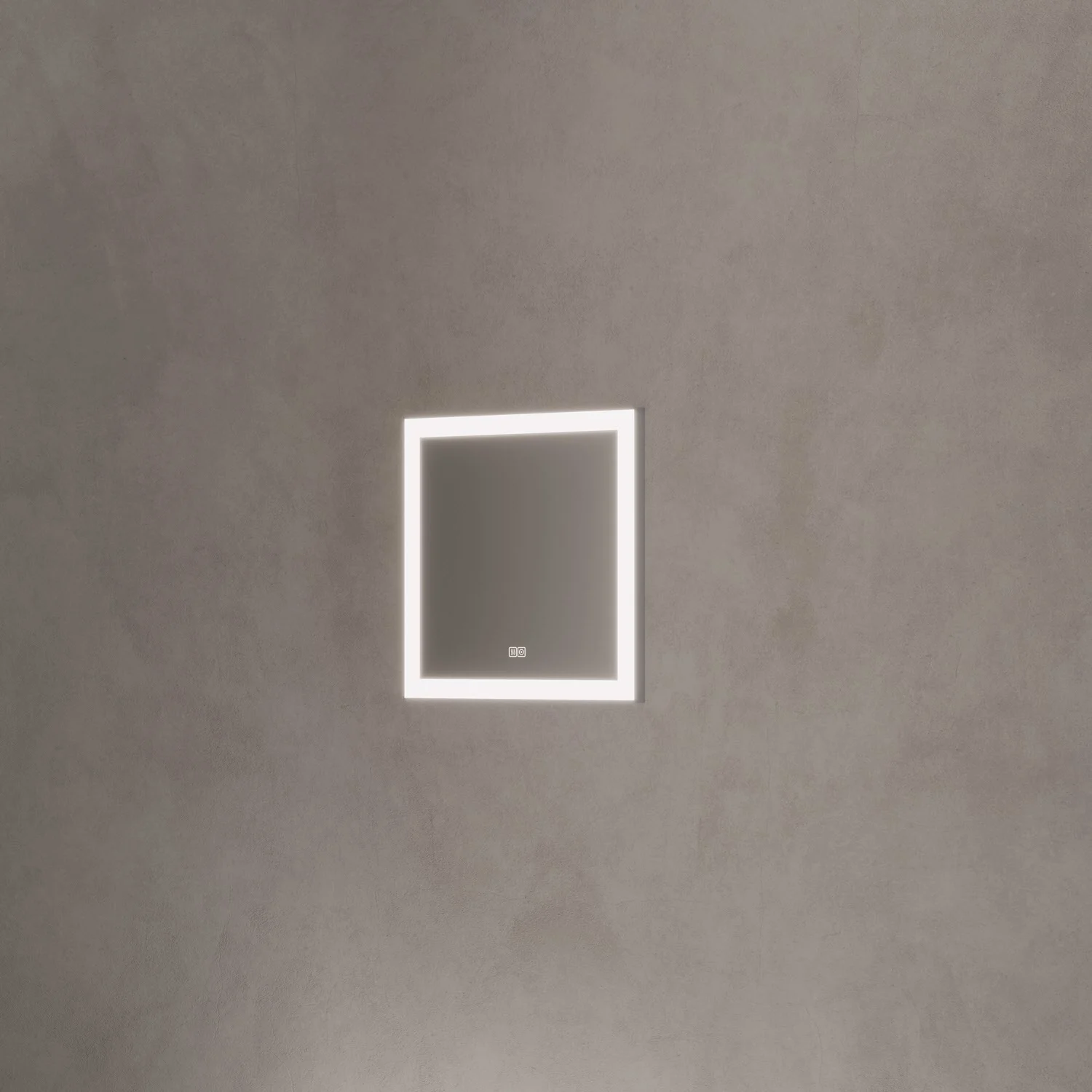 Kronenbach Day Badspiegel 60 x 60 cm mit LED-Beleuchtung und Dimmfunktion Bild 2