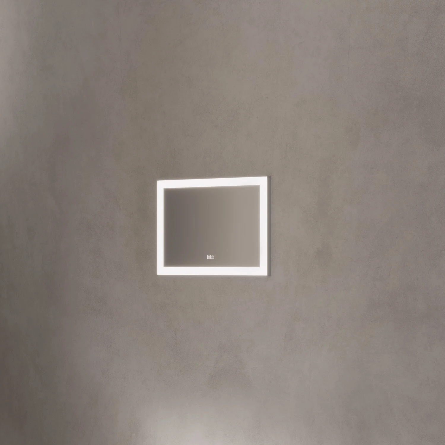 Kronenbach Day Badspiegel 70 x 50 cm mit dimmbarer LED-Beleuchtung und Antibeschlag Bild 2