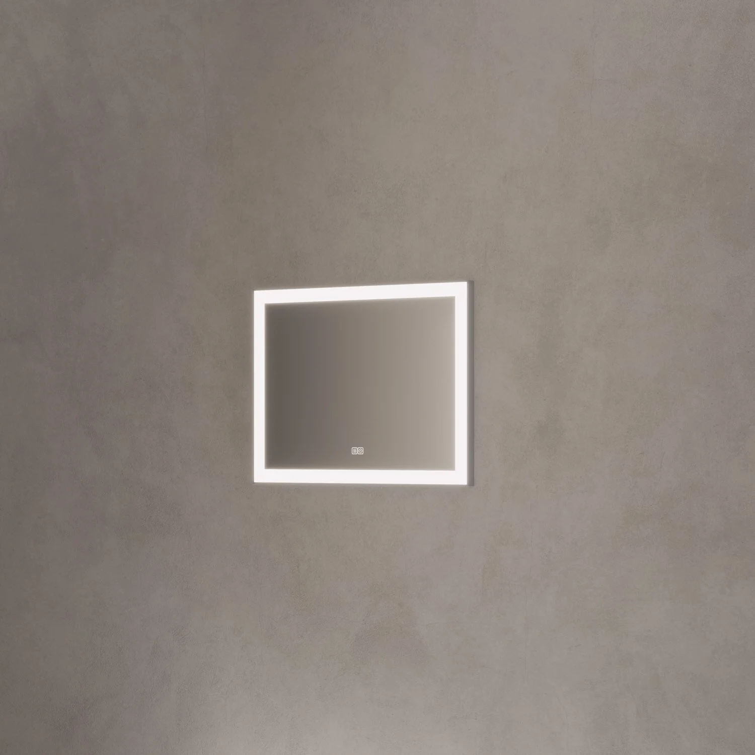 Kronenbach Day Badspiegel 80 x 60 cm mit dimmbarer LED-Beleuchtung und Antibeschlag Bild 2