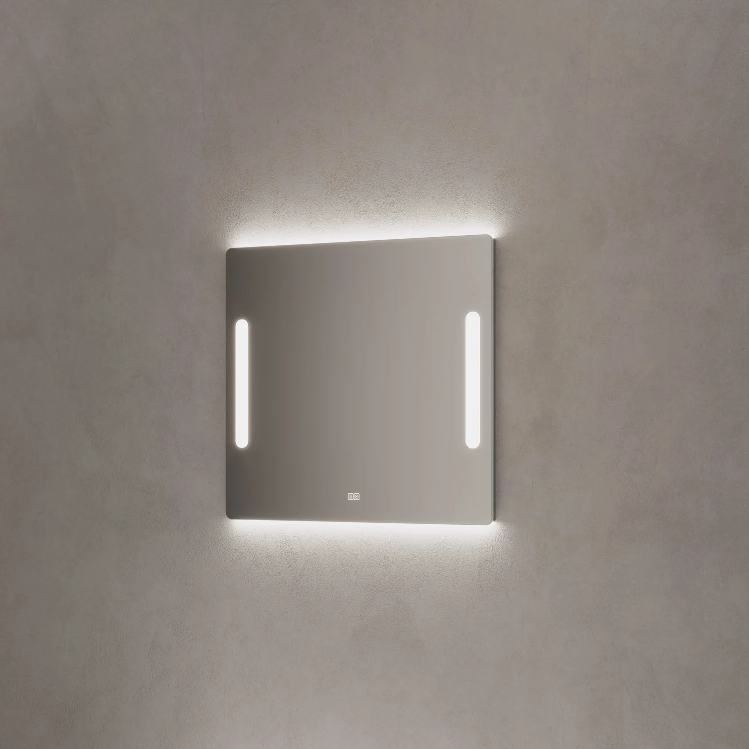 Kronenbach Dream Badspiegel 100 x 85 cm mit Spiegelheizung und LED-Treiber Bild 2