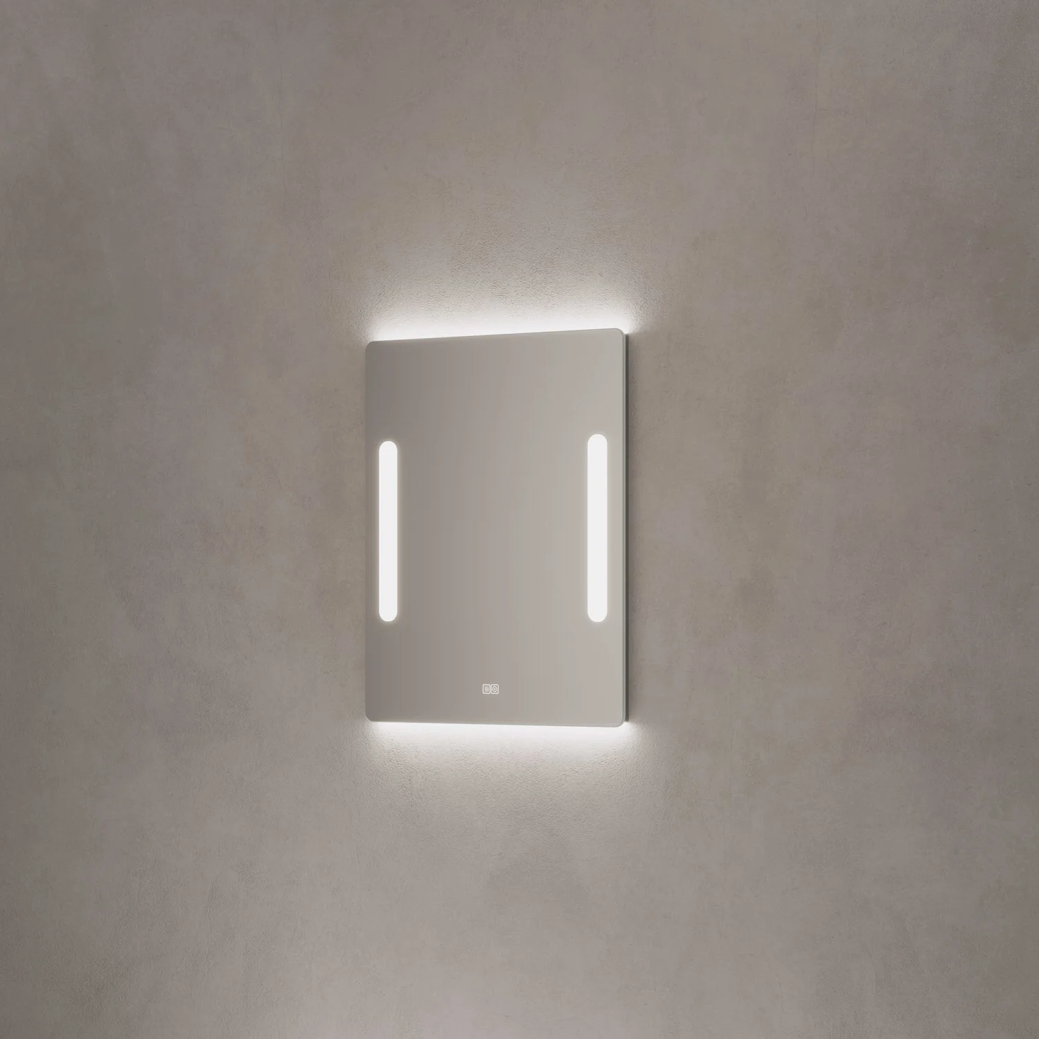 Kronenbach Dream Badspiegel 70 x 85 cm mit Spiegelheizung und LED-Treiber Bild 2