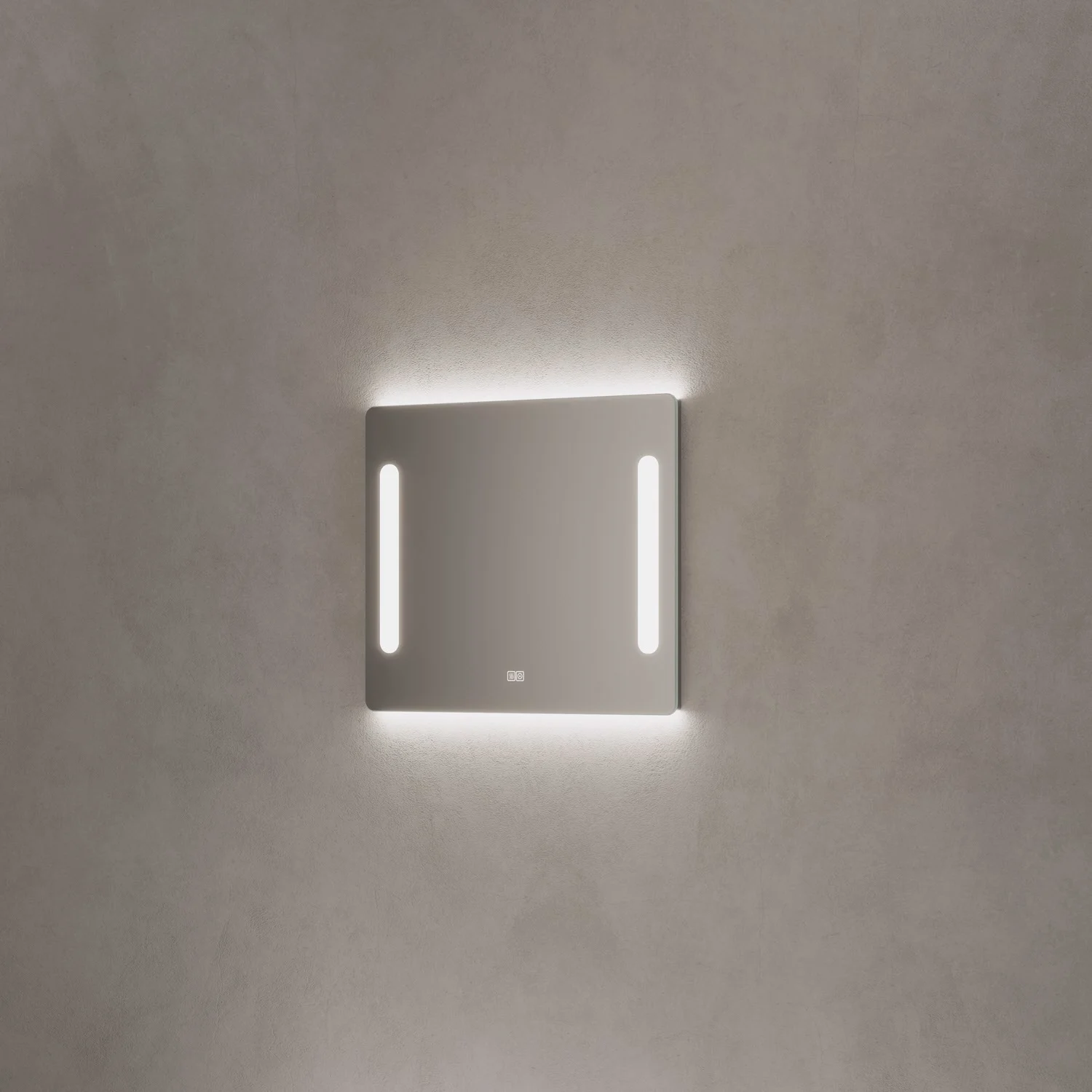 Kronenbach Dream Badspiegel 80 x 65 cm mit Spiegelheizung und LED-Treiber Bild 2