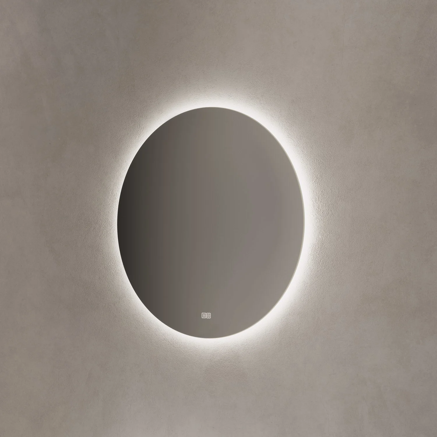 Kronenbach Moon Badspiegel Ø 120 cm mit Spiegelheizung und LED-Treiber Bild 2