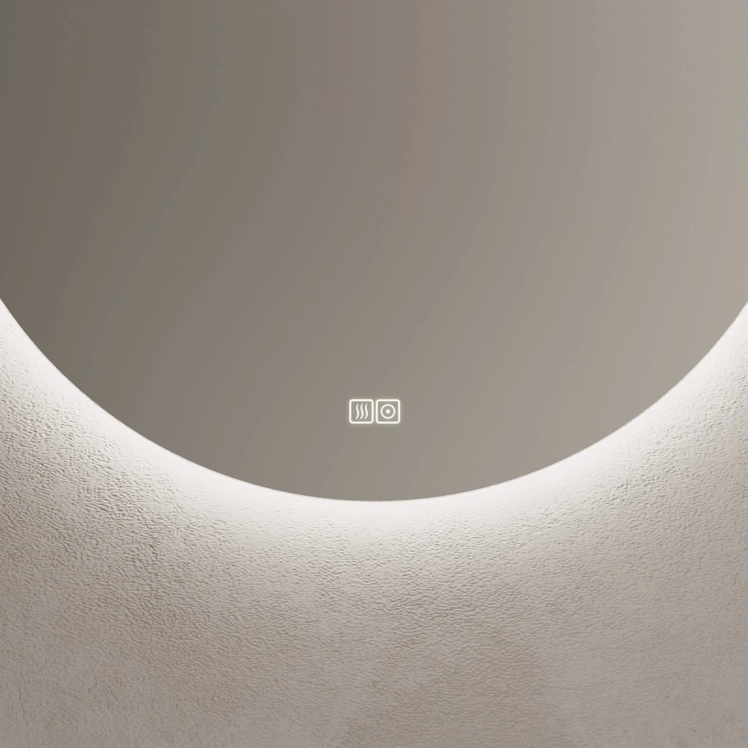 Kronenbach Moon Badspiegel Ø 90 cm mit Spiegelheizung und LED-Treiber Bild 3