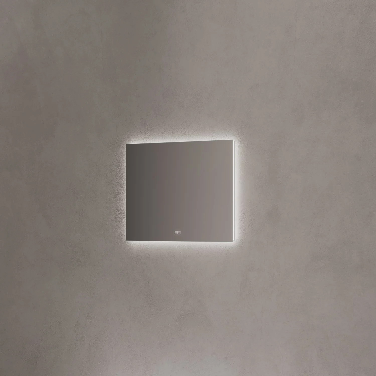 Kronenbach Night Badspiegel 80 x 60 cm mit dimmbarer LED-Beleuchtung und Backlight Bild 2