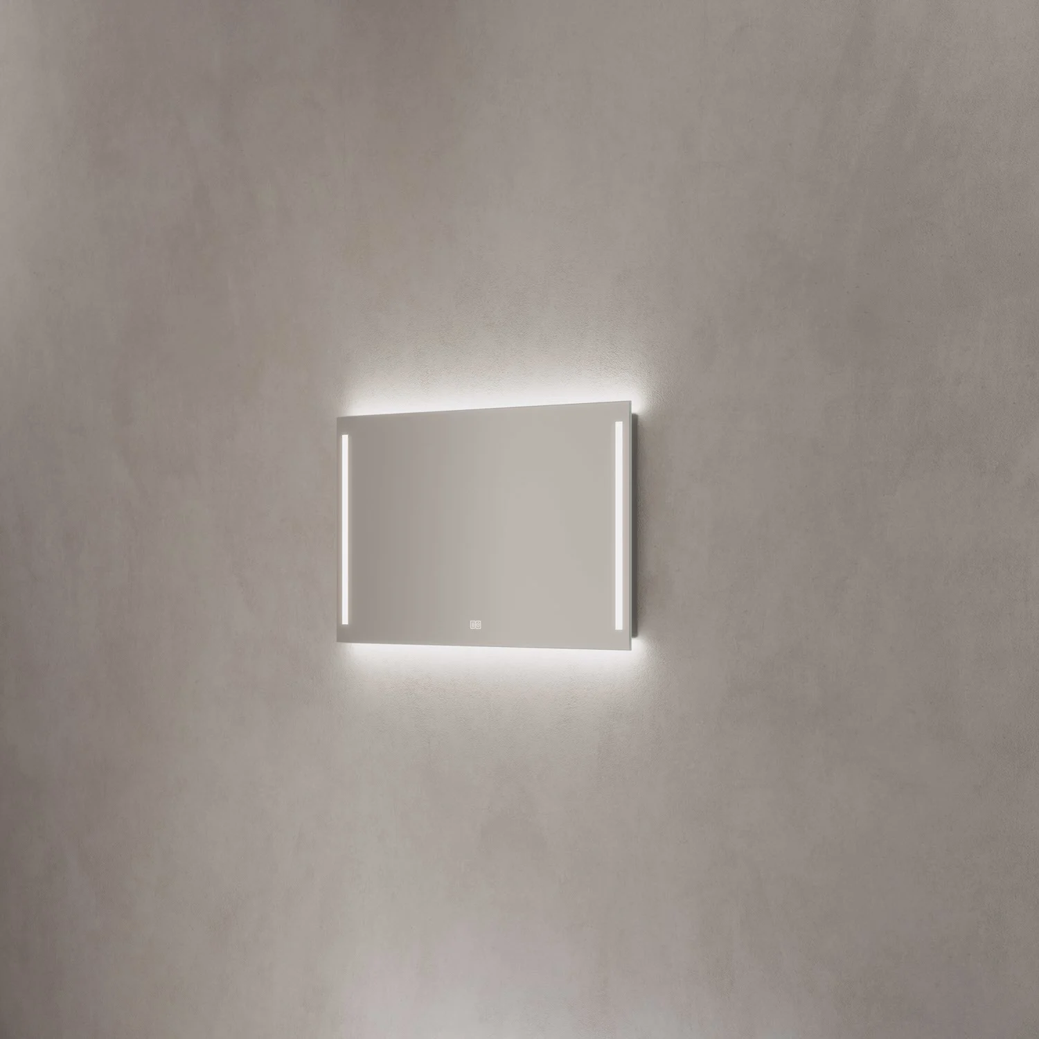 Kronenbach Sun Badspiegel 120 x 60 cm mit LED Seiten- und Hintergrundbeleuchtung für stilvolles Badezimmerambiente Bild 2