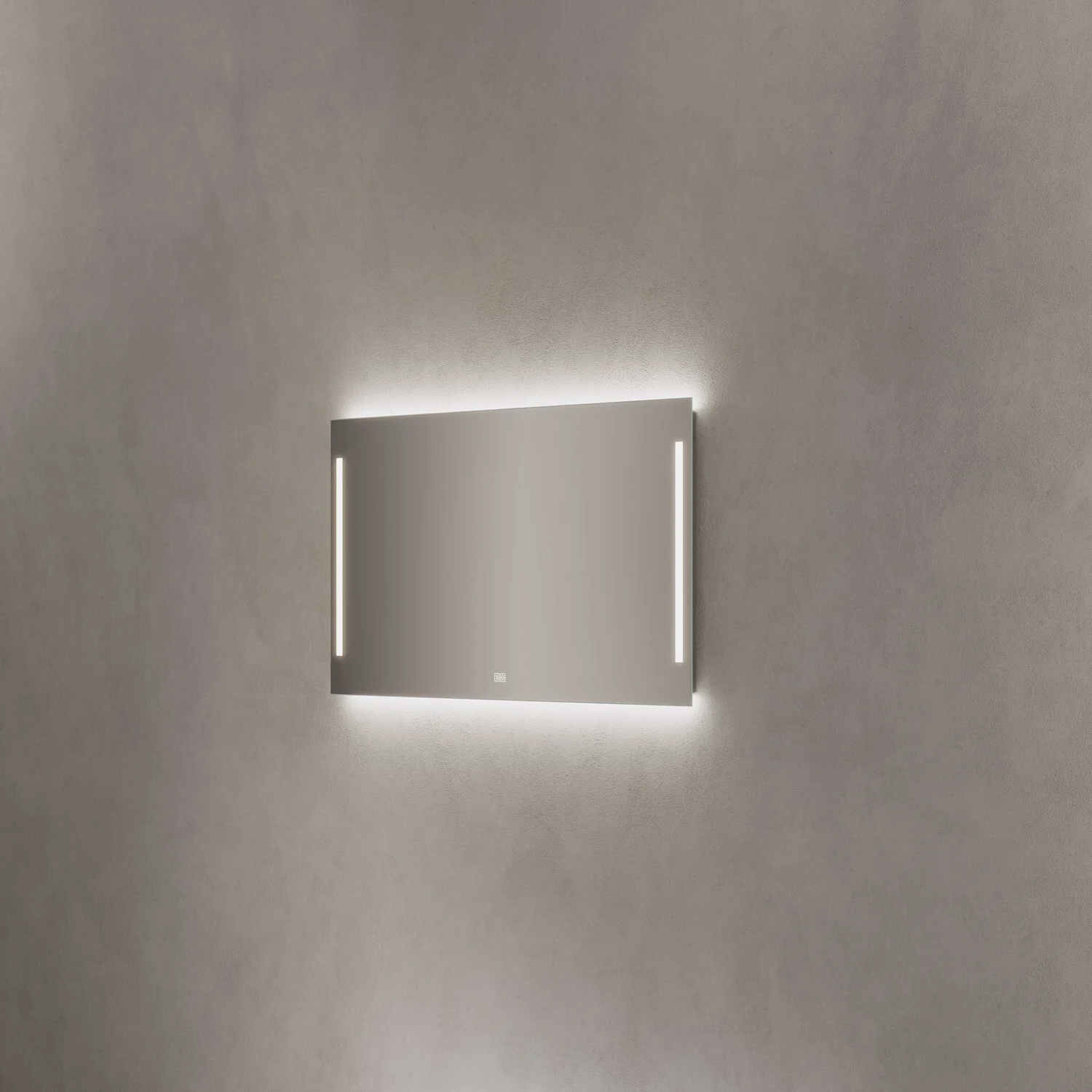 Kronenbach Sun Badspiegel 140 x 70 cm mit LED Seiten- und Hintergrundbeleuchtung für stilvolles Badezimmer-Ambiente Bild 2