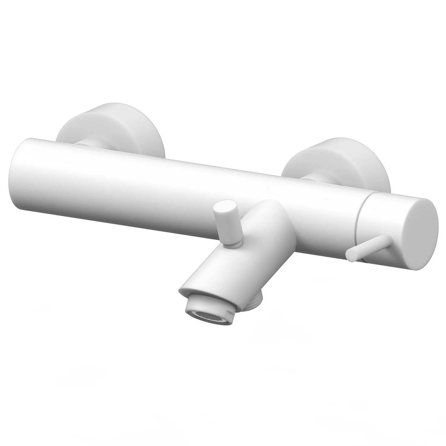 Kronenbach Lima 2.0 White Wannenfüllbatterie Aufputz