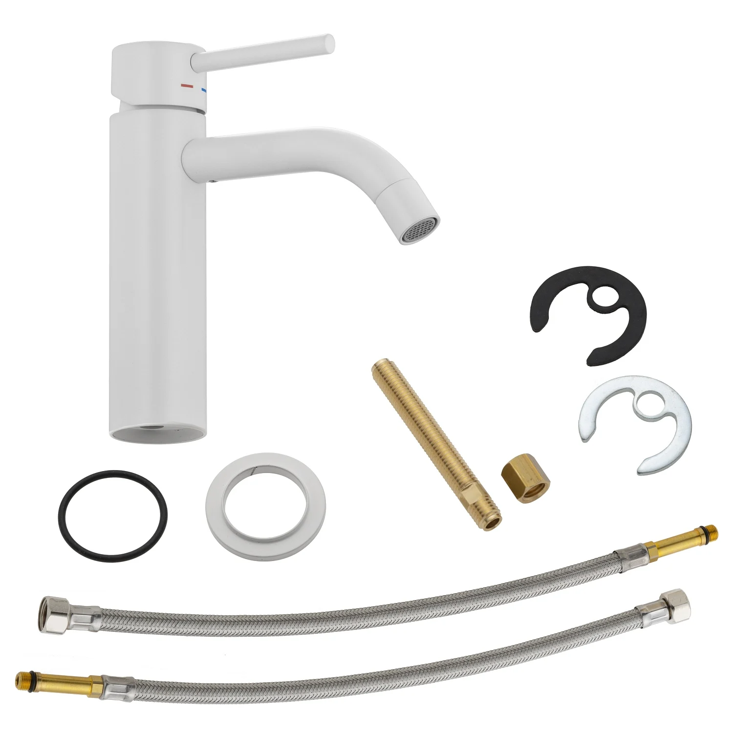 Kronenbach Lima 2.0 White Waschtischeinhebelmischer ohne Ablaufgarnitur Bild 13