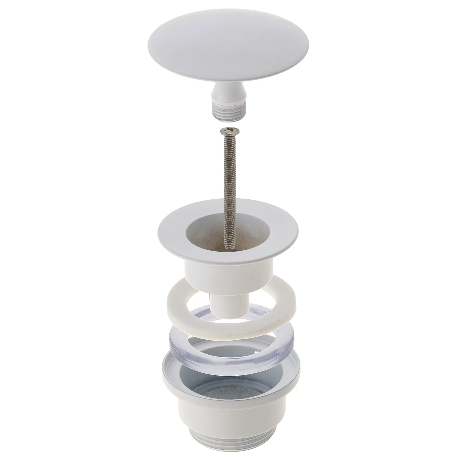 Kronenbach Ablauf-Schaftventil rund, kurz Bild 3