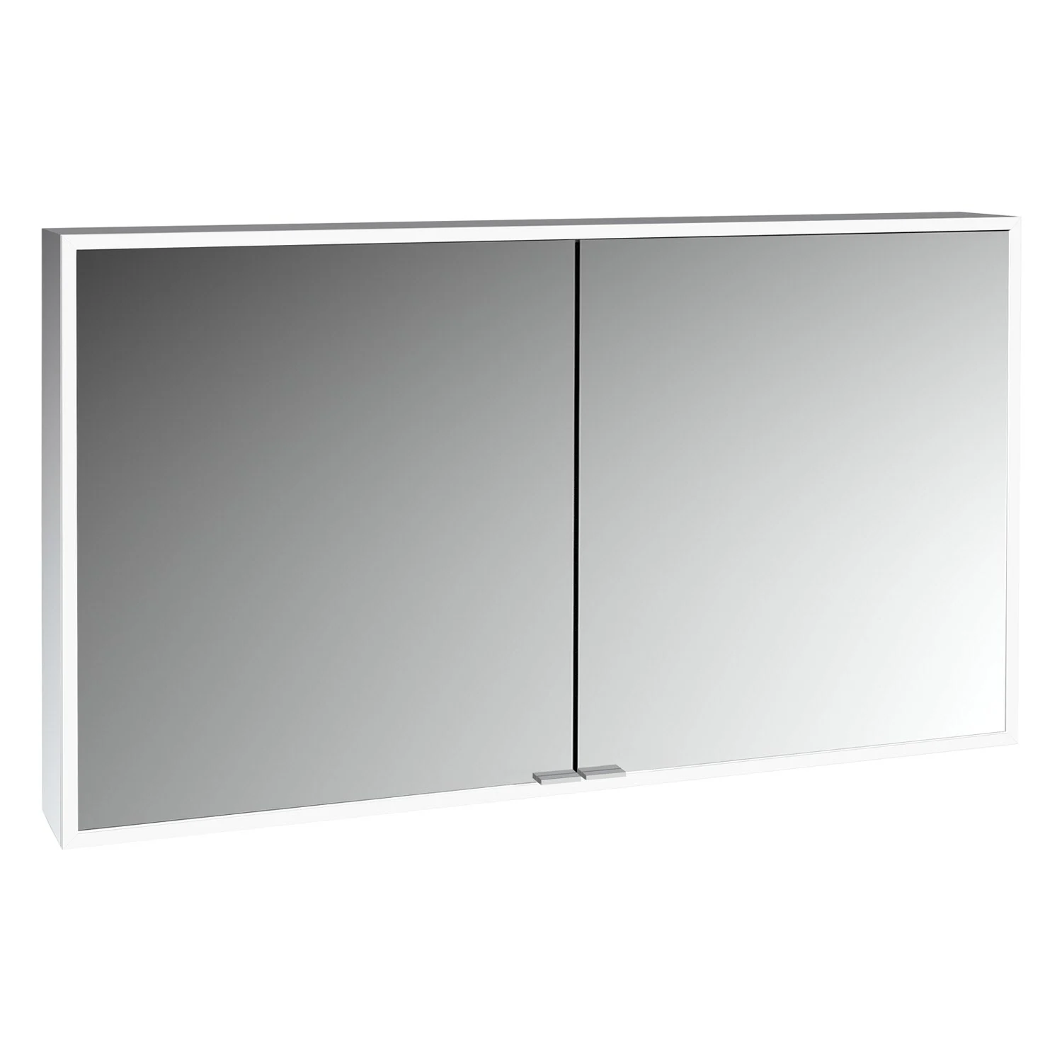 Kronenbach Cube 2.0 Spiegelschrank 120 cm, Aufputz, 2-türig