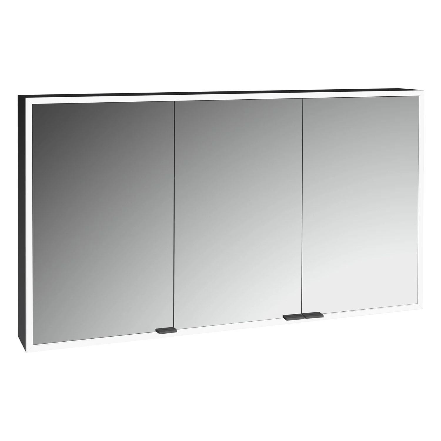 Kronenbach Cube 2.0 Spiegelschrank 120 cm, Aufputz, 3-türig