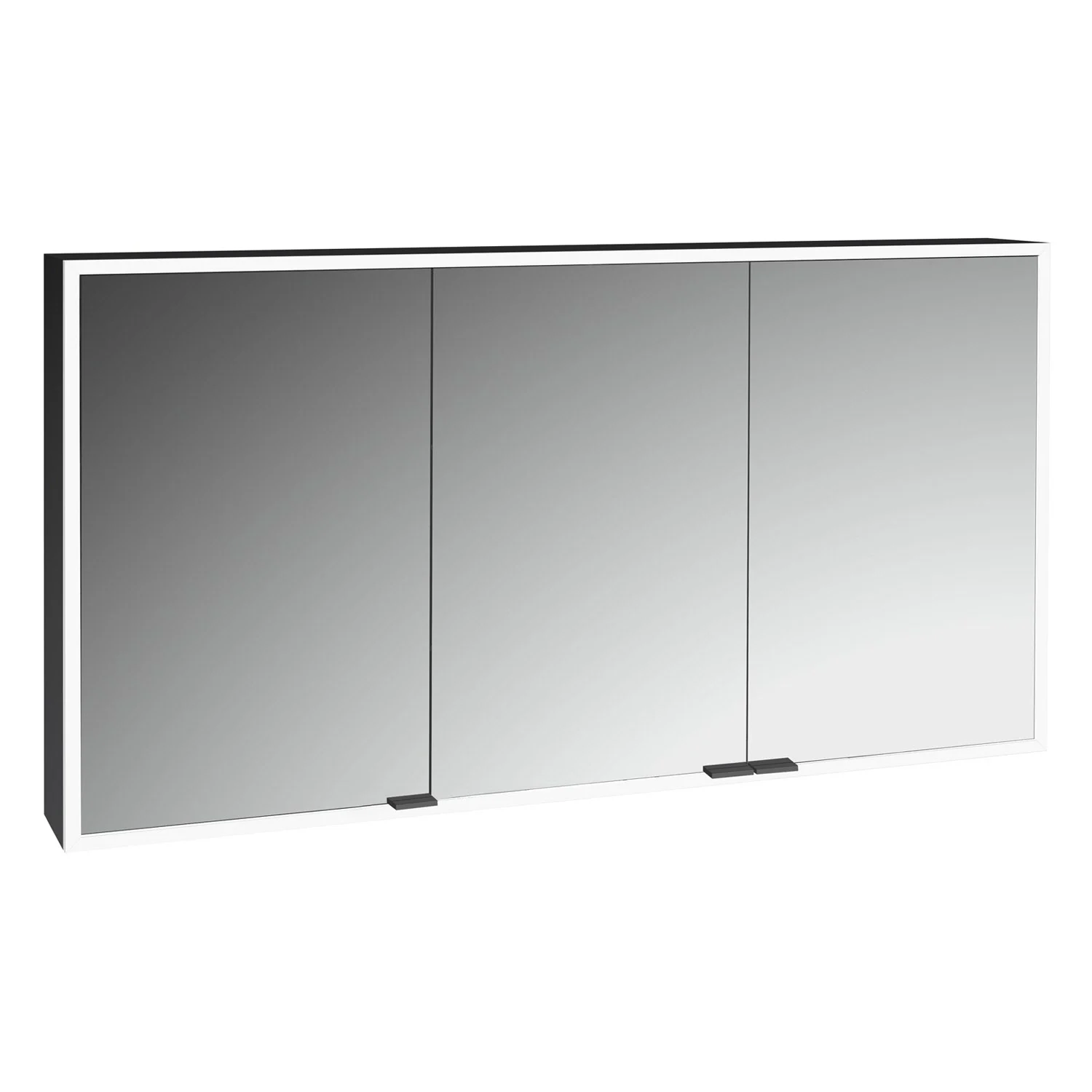 Kronenbach Cube 2.0 Spiegelschrank 130 cm, Aufputz, 3-türig Bild 2