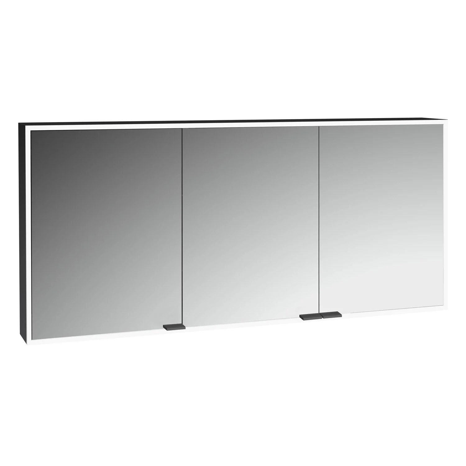 Kronenbach Cube 2.0 Spiegelschrank 140 cm, Aufputz, 3-türig Bild 2
