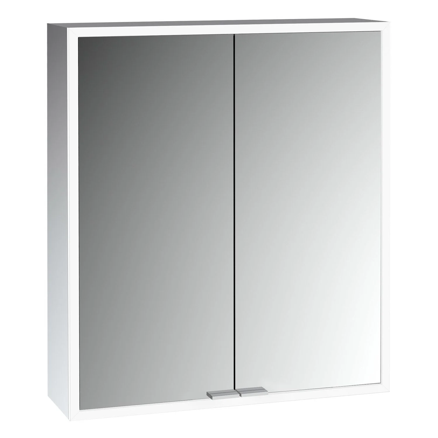 Kronenbach Cube 2.0 Spiegelschrank 60 cm, Aufputz, 2-türig