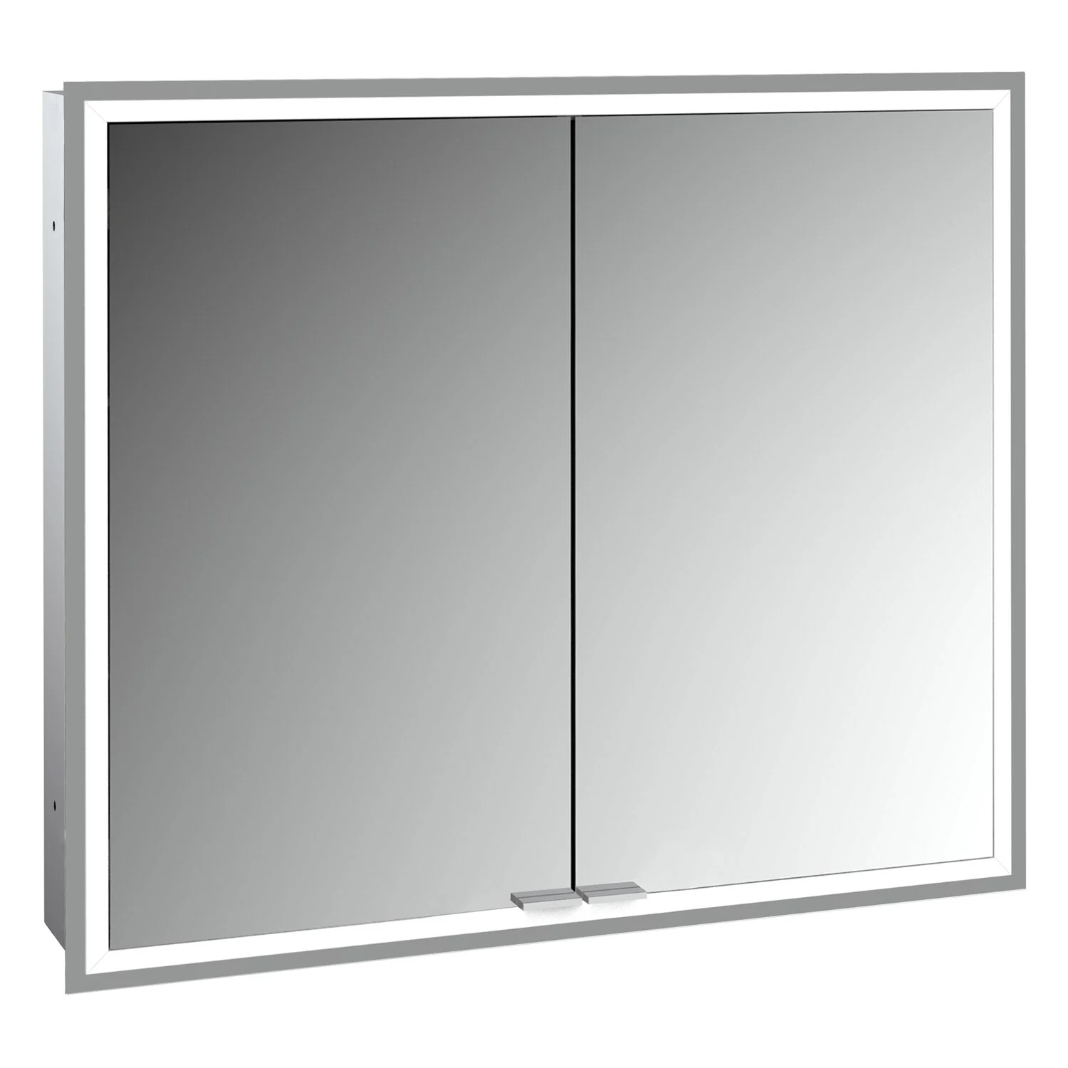 Kronenbach Cube 2.0 Spiegelschrank 80 cm, Unterputz, 2-türig Bild 2