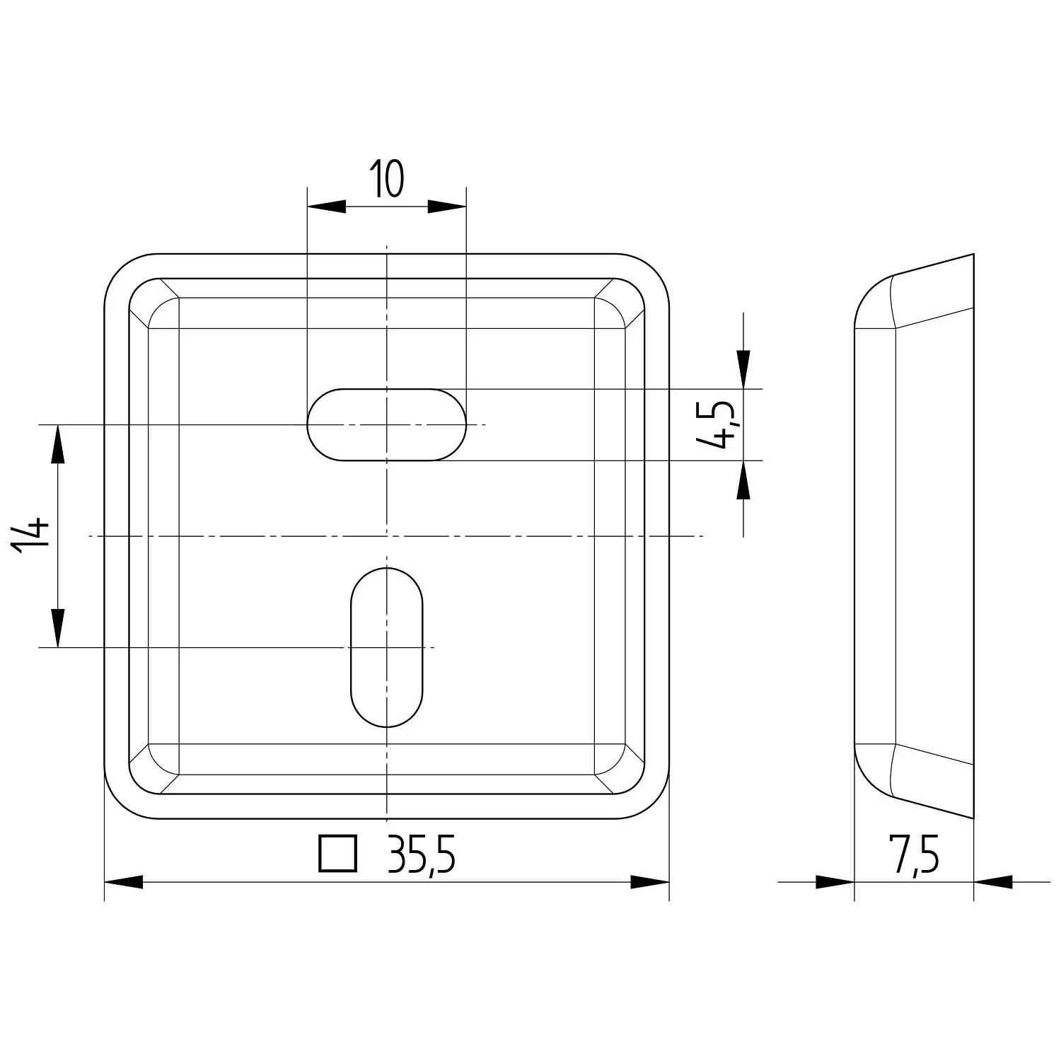 Kronenbach Quara Handtuchhalter zweiarmig Bild 4
